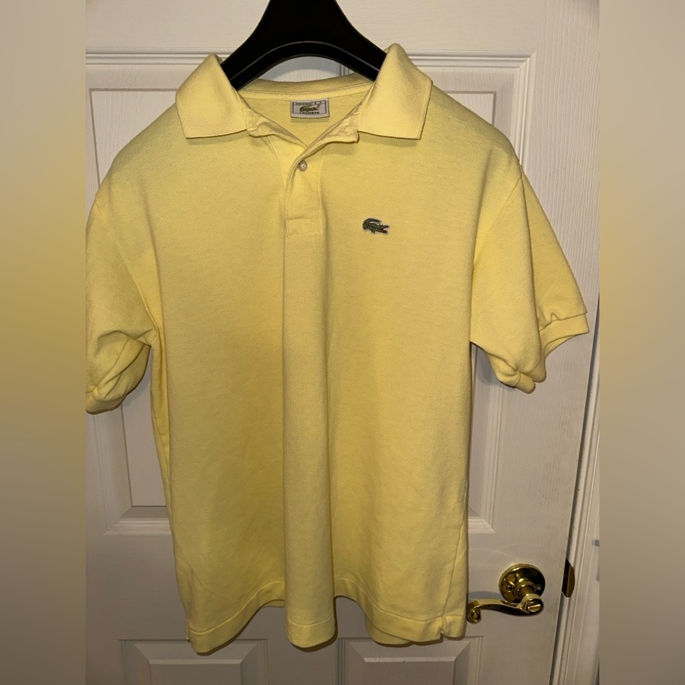 Lacoste Light Yellow Polo